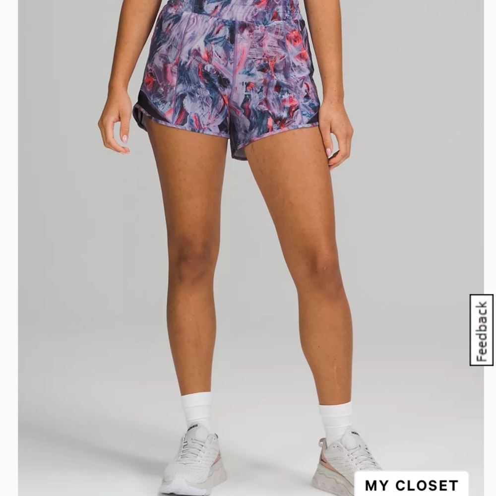 lululemon athletica Women's Multicolor Athletic Shorts